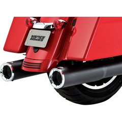 VANCE & HINES MUFFLER HO BLK 17-20 FL MUFFLER SLIP-ON HI-OUTPUT BLACK