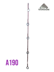 Крюколесенка/ 5 колец 45х33х5мм / Dyneema 11mm /Red, /Blue /7kN /80g