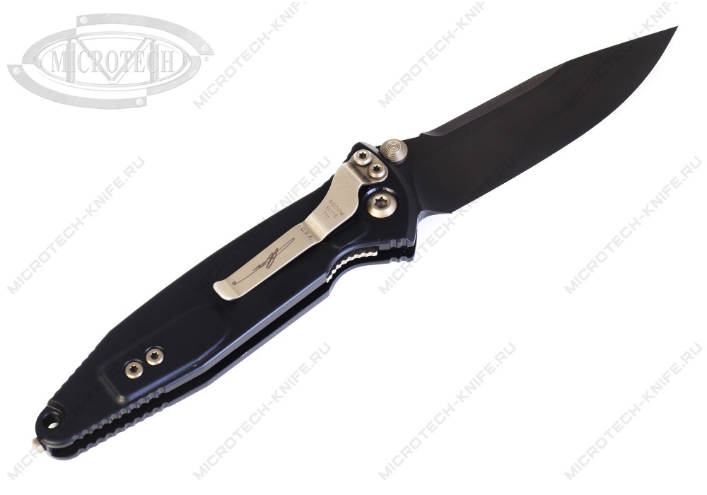 Нож Microtech Socom Elite Signature 160-1DLCCFIS