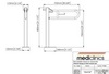 Mediclinics BGC710CS Поручень для унитаза