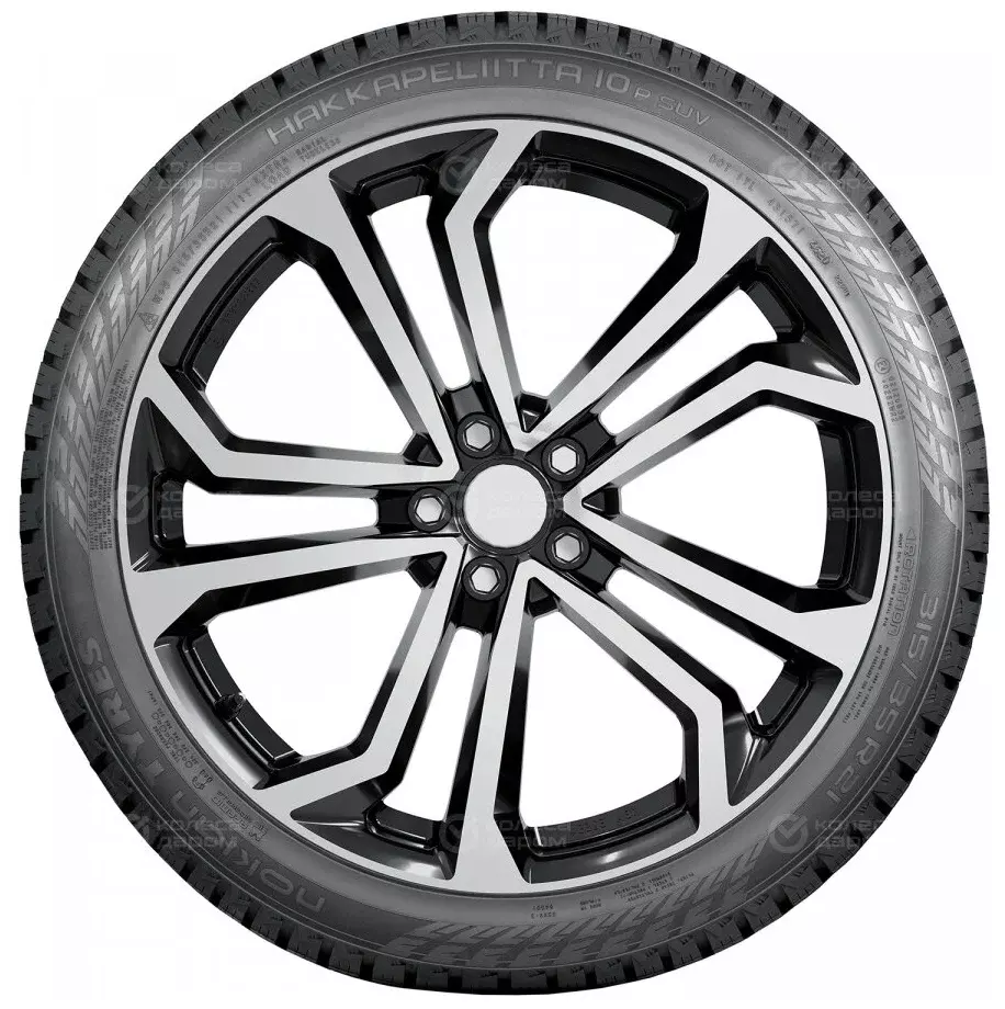 Шина Nokian Tyres Hakkapeliitta 10p SUV 102T XL R18 225/55 шипованная