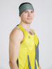 Беговая майка Noname Free Running Top 25 UX grey-yellow - 4