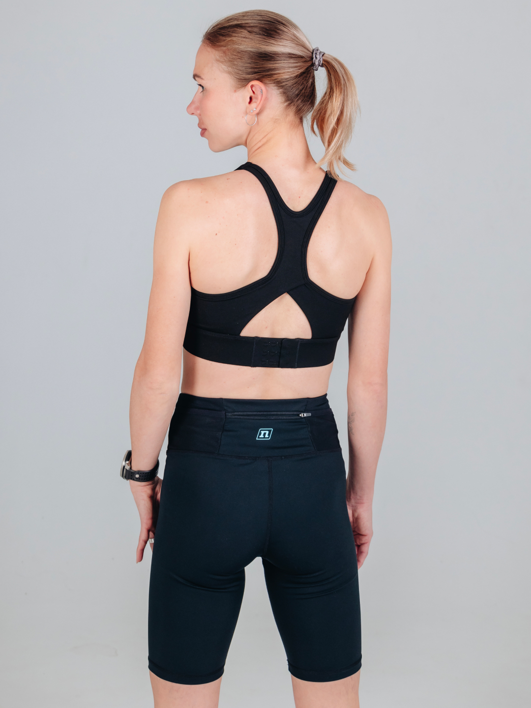 Женские спортивные велосипедки Noname Chop Biker High Tights 26 черные - 13
