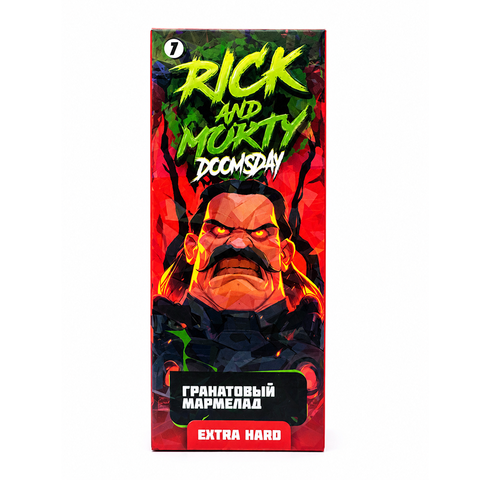 Rick & Morty Doomsday Salt 2% Extra HARD 30 ml - Гранатовый мармелад