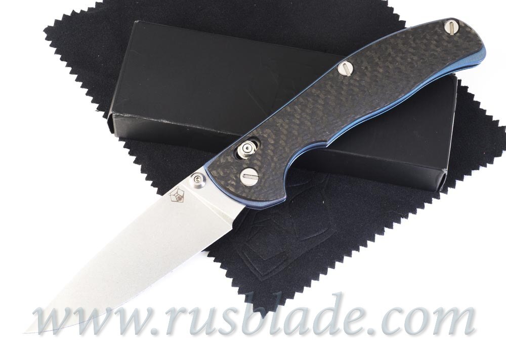 Shirogorov Tabargan 100NS M390 CF Blue Accent
