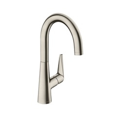 Hansgrohe Talis M51 72814800 Смеситель для кухни с С-образным изливом фото