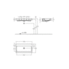 Geberit iCon 124093000 Раковина 90x48,5 см