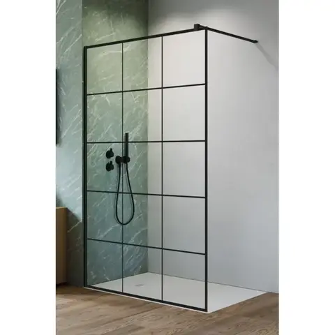 Radaway 10013110-54-55 NES Black Walk-in II 110 Factory