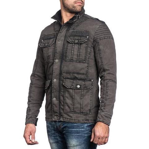 Afflction | Куртка мужская WINDOW PANE 110OW243 левый бок