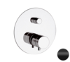 Remer Minimal Thermo NT09NO Смеситель для ванны/душа термостат на 2 потока скрытый монтаж (скрытая часть в комплекте), цвет: черный матовый