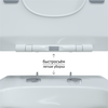 Berges Novum Floe Rimless F3 043223 Инсталляция с унитазом, клавиша хром