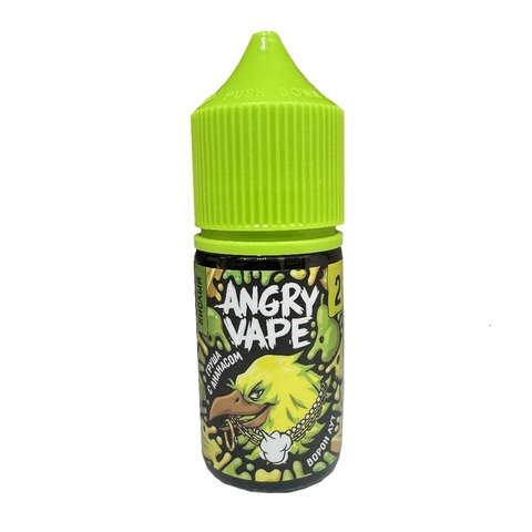 Жидкость Angry Vape Salt 2% 30 ml - Ворон Лут (груша с ананасом)