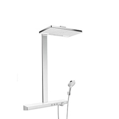 Hansgrohe Rainmaker Select 27109400 Душевая система внешнего монтажа с термостатом 109 см с верхней лейкой 46х30 см 2 режима фото