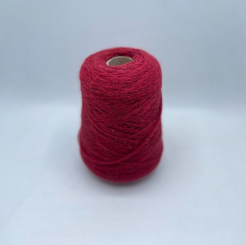 Бобинная пряжа (пр.Италия),art-Wool 155м/100гр,100%Шерсть , цвет- Вишня меланж , арт.27945