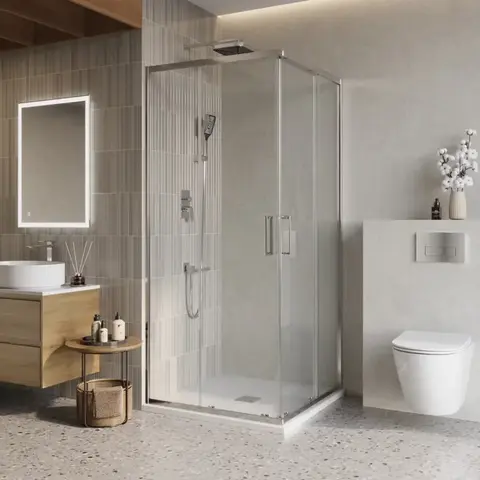 BelBagno Luce LUCE-AH-1-100/80-C-CR Душевой уголок, 100x80, цвет: хром