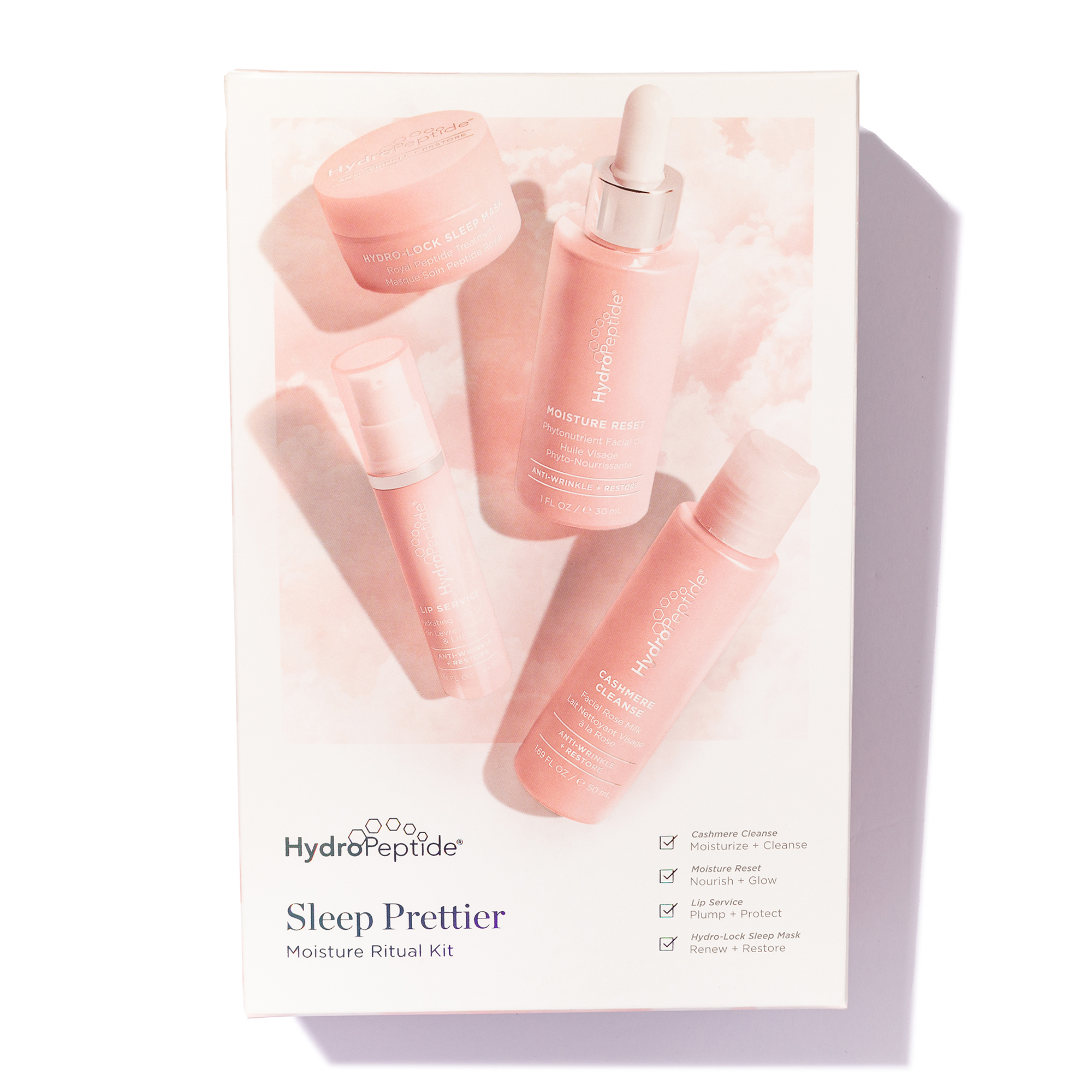 HYDROPEPTIDE SLEEP PRETTIER MOISTURE RITUAL KIT Набор для ночного обновления и восстановления кожи