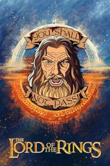 Металлический пин "Lord of the Rings: Gandalf"
