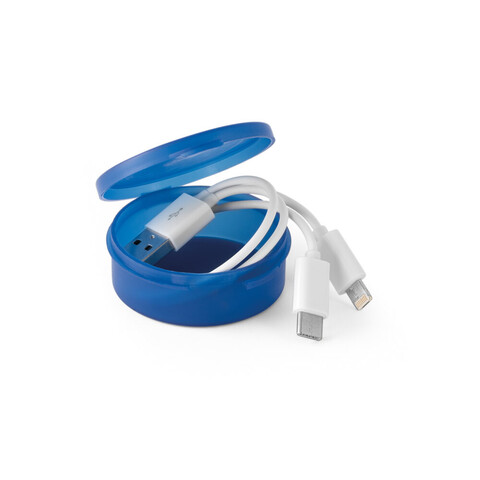EMMY. USB-кабель с разъемом 3 в 1 из ABS и PVC