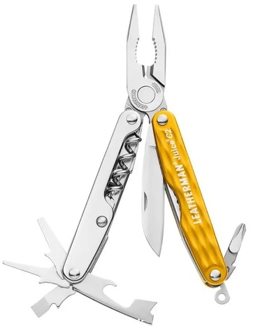 Мультитул Leatherman Juice С2, 12 функций, Sunrise Yellow (831978)
