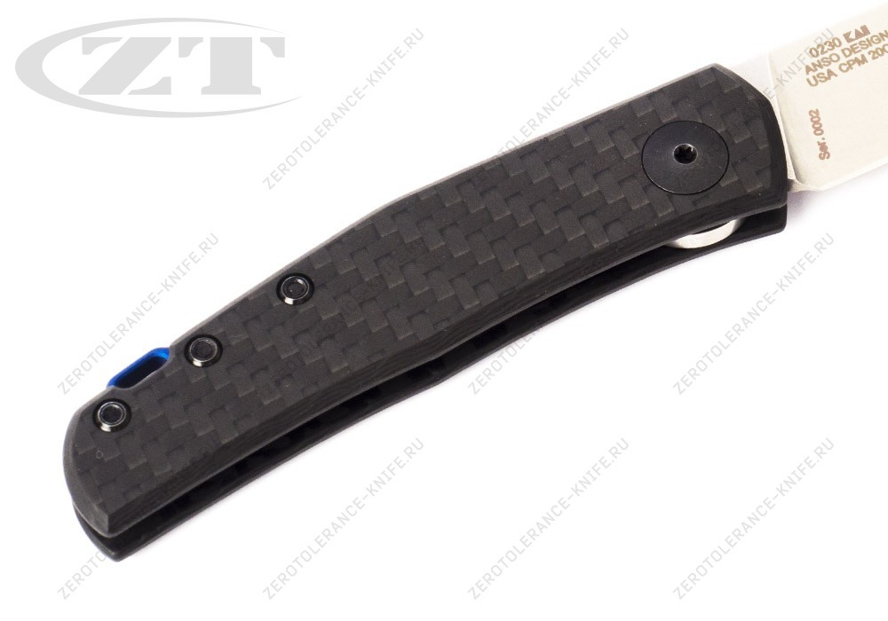 Нож Zero Tolerance 0230 First 2 Anso slip-joint - фотография 