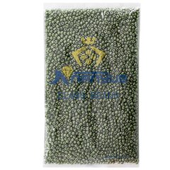 
          Бисер Alingar размер №6 вес 450 гр., зеленый металлик, непрозрачный, пакет