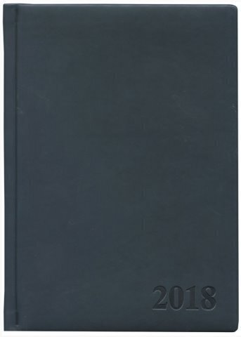 Ежедневник датир.А5 168л.лин. ГЛОСС т.-син.софт.обл.2018-20г.