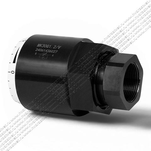 Фото MK30G1.2/V - Дроссель трубного монтажа Ду32 резьба G11/2, обратный клапан - есть