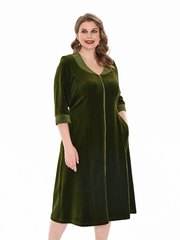 4074В Халат на молнии