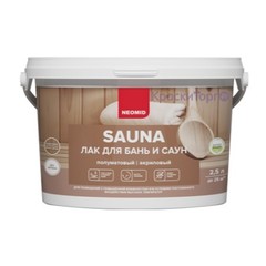 Лак для бань и саун Neomid Sauna / Неомид Сауна