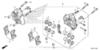 Honda Колодки тормозные передние (2P301) 06455-MEL-D23 CBR 600 RR CBR 1000RR
