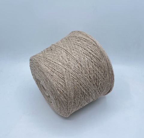 Cariaggi (пр.Италия),art-Malfile tweed, 2/13 650м/100 гр. 95%Меринос 5%Кашемир, цвет-Бежевый твид ,арт-27587