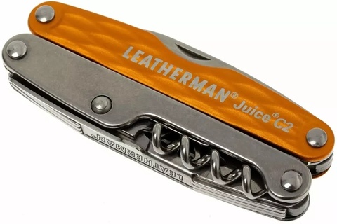 Мультитул Leatherman Juice С2, 12 функций, Sunrise Yellow (831978)