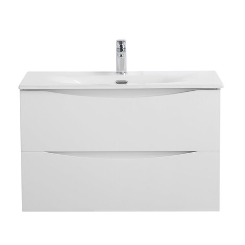 BelBagno Marino MARINO-CER-MINI-700-2C-SO-BO-P Тумба под раковину подвесная, 70x39, цвет: белый