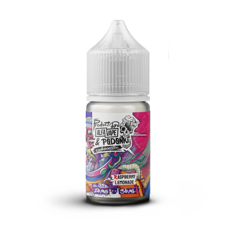 Жидкость PODONKI ALFA VAPE Salt 2% ULTRA 30 ml Малиновый лимонад