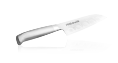 Фото Нож Сантоку Narihira Fuji Cutlery,FC-343, сталь Mo-V, чёрный