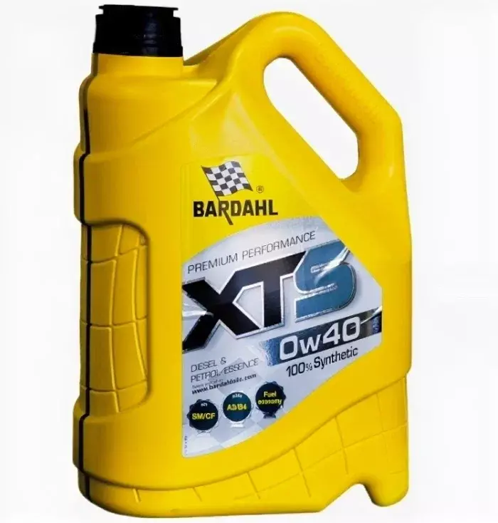 Синтетическое моторное масло Bardahl XTS 0W-40, 4 л