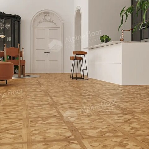 Виниловый ламинат Alpine Floor - Parquet Sirocco Лувр (ECO 25-2)