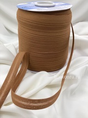 Косая бейка хлопок №181 коричневый GAMMA GK-15C 14-15 мм