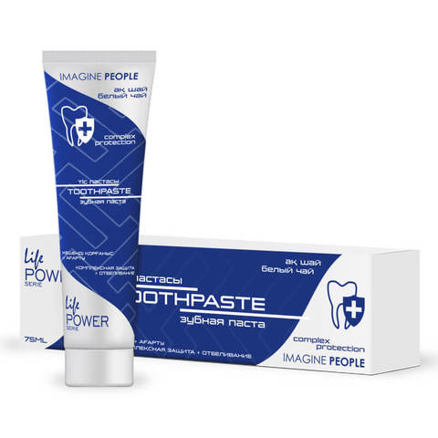 LIFE POWER(toothpaste): ЗУБНАЯ ПАСТА С ГИДРОПЛАЗМОЙ