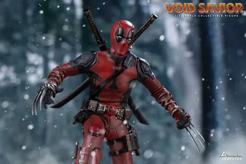 Фигурки Дэдпул и Росомаха из фильма Deadpool & Wolverine 1/12