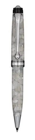 Ручка шариковая Aurora Luna Aurea Minima LP, White Marbled RT (AU-057-M)