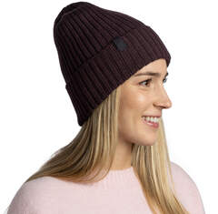 Шапка вязаная Buff Knitted Norval Wine - 2