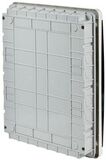 TEKFOR Корпус пластиковый ЩРВ-П-54 IP41 черная прозрачная дверь IEK TF5-KP12-V-54-41-K01-K03 IEK — фото 4