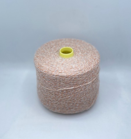 Zegna Baruffa (пр.Италия), art.Suffolk ,3/1300 433м/100гр. 67%Меринос, 20%Мохер, 13%Полиамид, цвет-Серый+светлый терракот+молочный, мулине, арт-32487