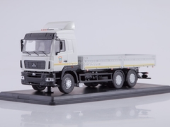 MAZ-6312 flatbed truck with awning MChS white 1:43 Start Scale Models (SSM)