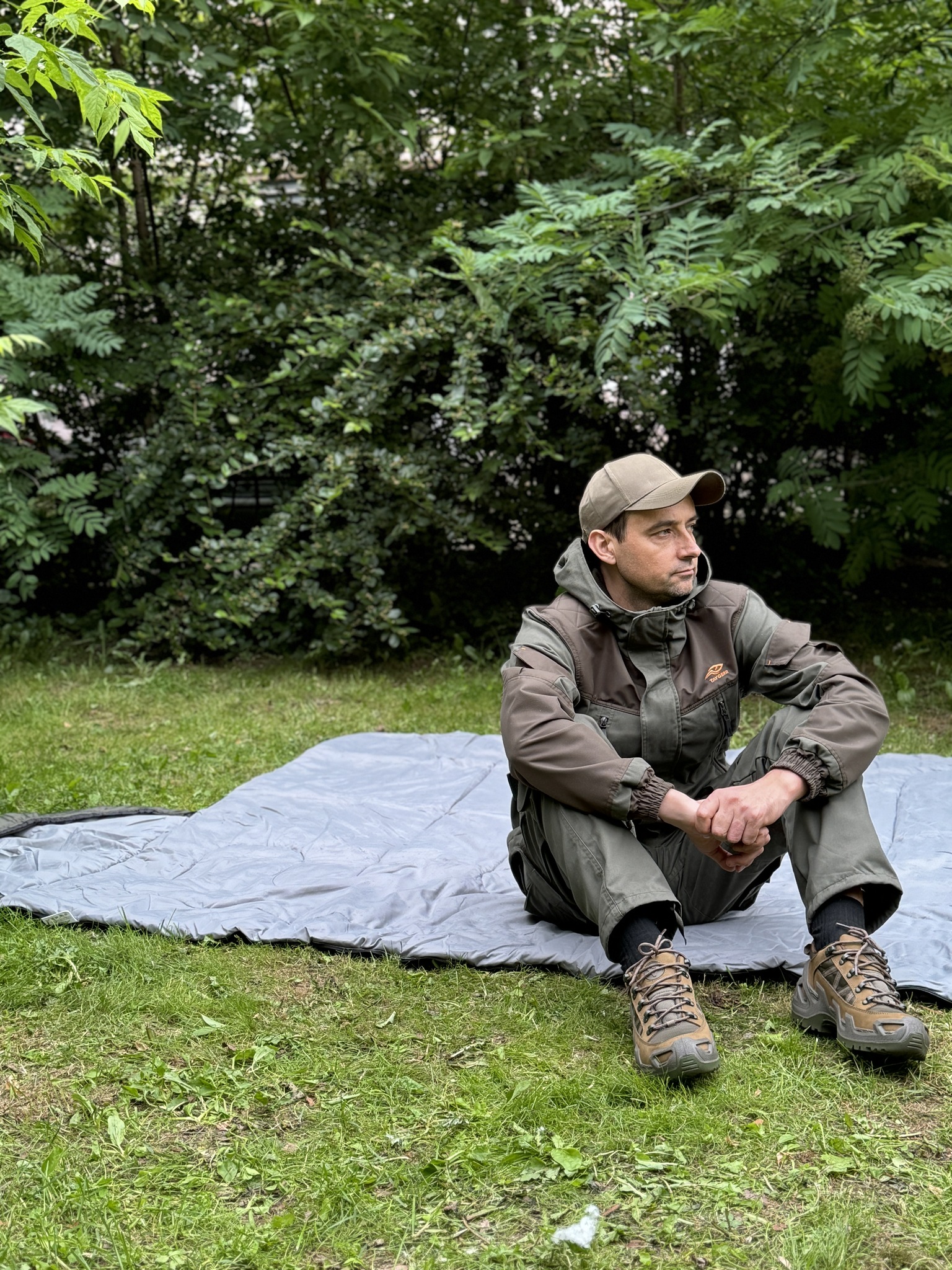 Спальный мешок одеяло Balmax camping plus series - 0 Олива