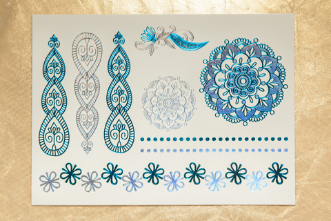 Флеш тату / Flash Tattoo Галогеновые 3D №MB-01 купить за 200&nbsp;руб