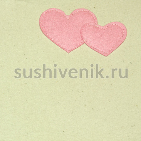 Коврик Сердечко для бани - 7