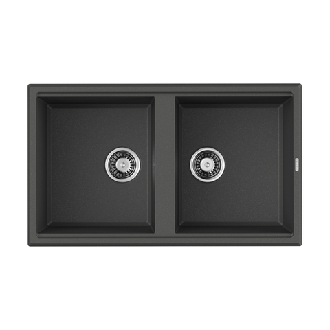 Omoikiri Tedori 86-2-PL 4993931 Кухонная мойка Tetogranit/платина