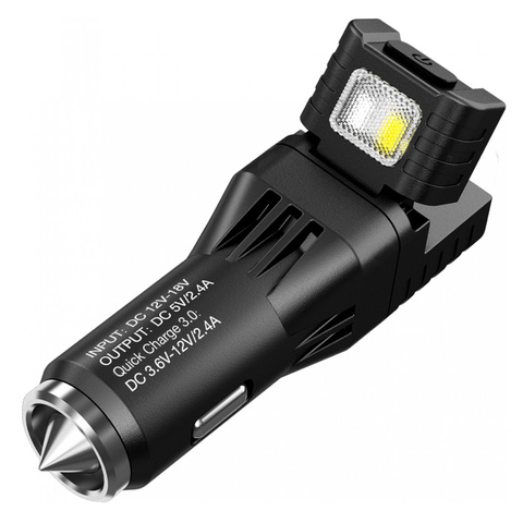 Автомобильное зар./устр. Nitecore VCL10 2.4A черный